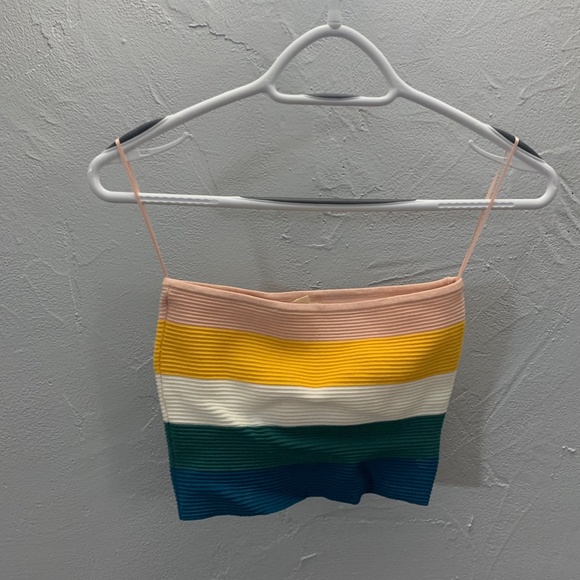 Striped Tube Top - Picture 2 of 3